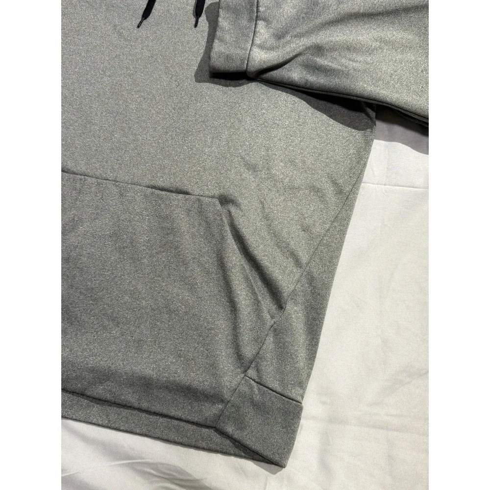 Nike Dri Fit‎ Logo Athletic Fit Hoodie Sweatshirt (Men's Small) Gray